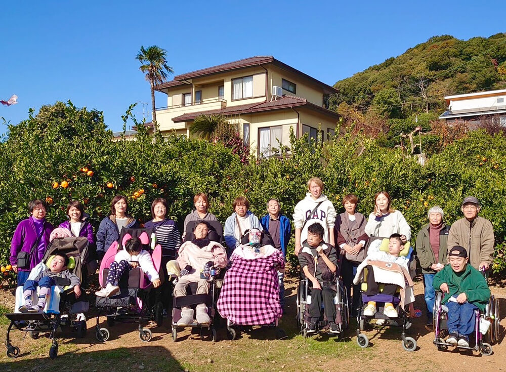 戸倉園みかん狩りの様子01