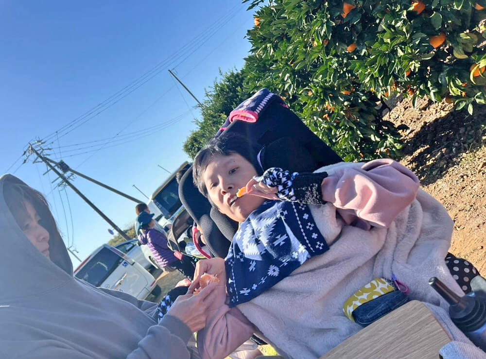 戸倉園みかん狩りの様子03